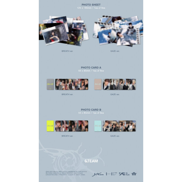 &TEAM (앤팀) - BACK TO LIFE - 1ST MINI ALBUM (KOREAN)