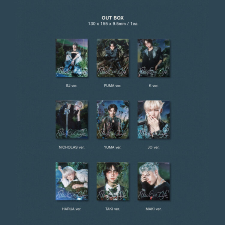 &TEAM (앤팀) - BACK TO LIFE - [ROAR VER.] - 1ST MINI ALBUM (KOREAN)