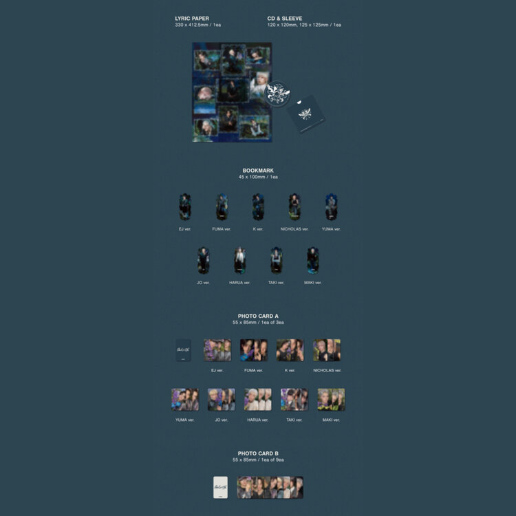 &TEAM (앤팀) - BACK TO LIFE - [ROAR VER.] - 1ST MINI ALBUM (KOREAN)