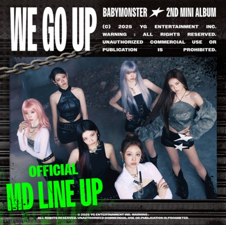 BABYMONSTER (베몬) - [WE GO UP] TRADING PHOTOCARD - OFFICIAL MD