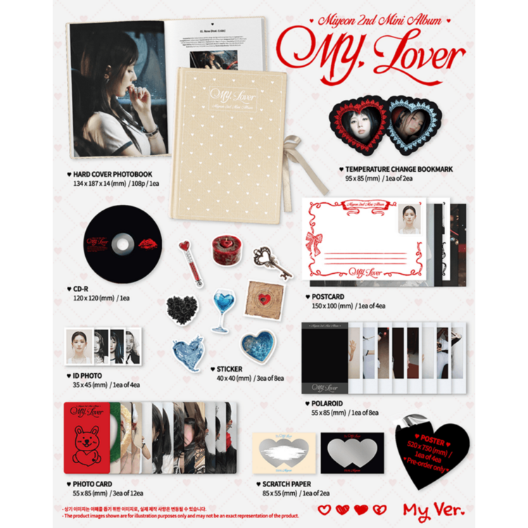 MIYEON (미연) [I-DLE] - MY, LOVER - 2ND MINI ALBUM