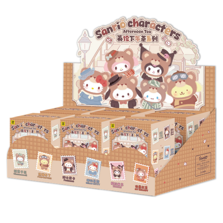 TOP TOY - SANRIO CHARACTERS [AFTERNOON TEA] - PLUSH DOLL KEYCHAIN BLINDBOX
