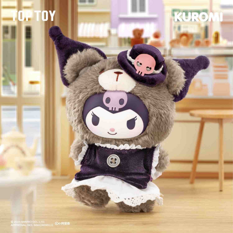 TOP TOY - SANRIO CHARACTERS [AFTERNOON TEA] - PLUSH DOLL KEYCHAIN BLINDBOX