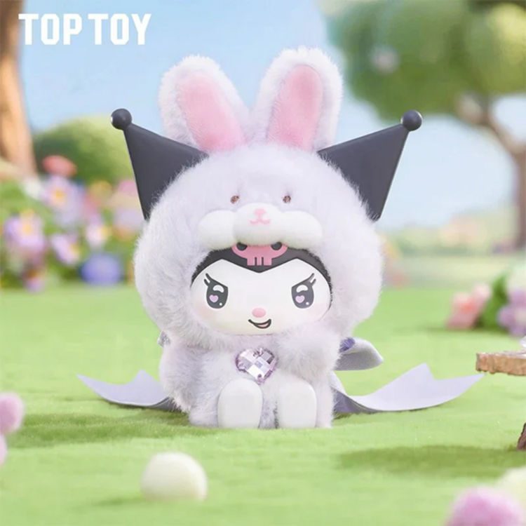 TOP TOY - SANRIO CHARACTERS [DIAMOND BUNNY BABY] - PLUSH DOLL KEYCHAIN BLINDBOX