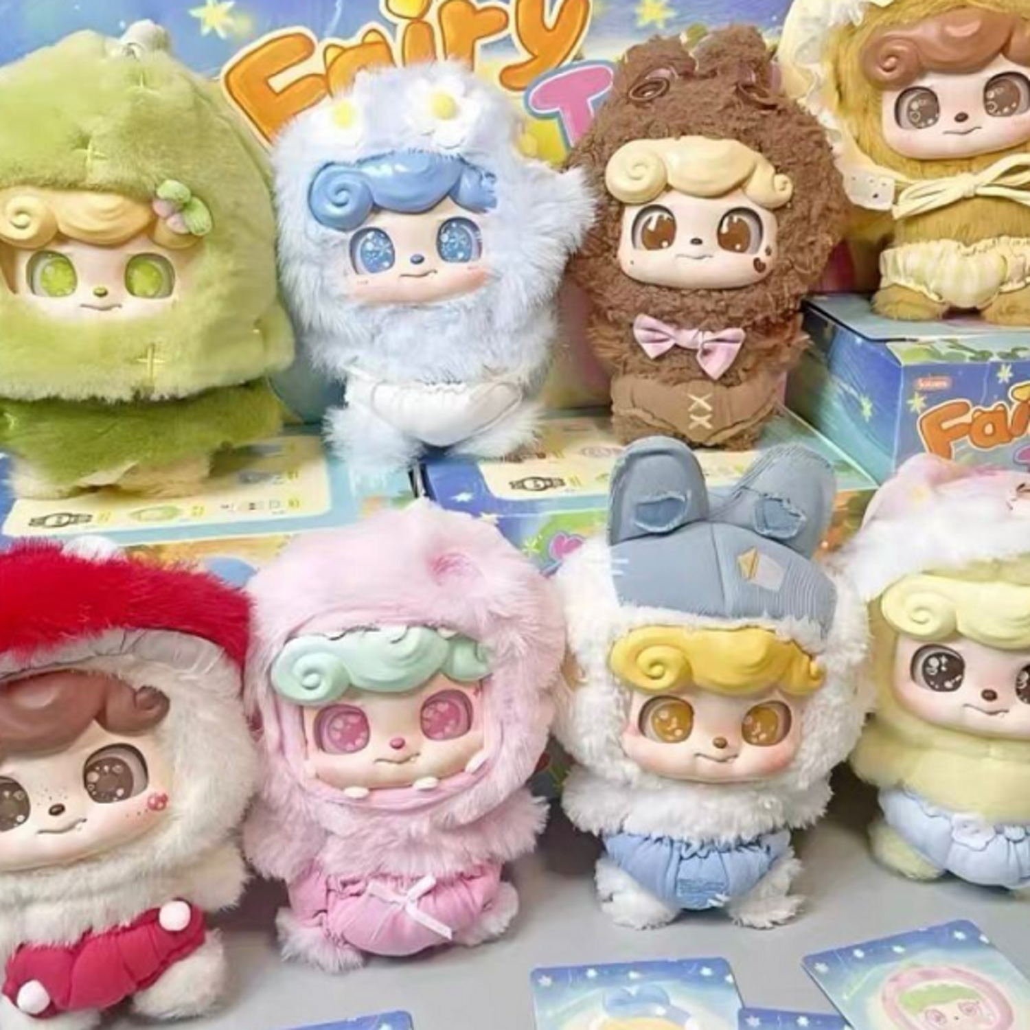 JOTOYS - QKID [FAIRY TALES SERIES] - PLUSH BLINDBOX - SUPER DRAGON