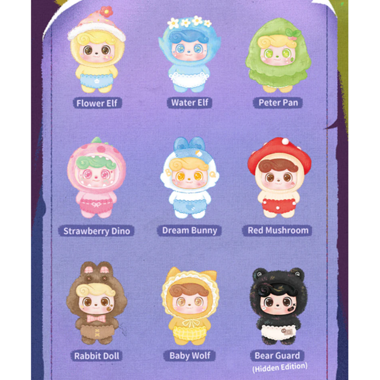 JOTOYS - QKID [FAIRY TALES SERIES] - PLUSH BLINDBOX - SUPER DRAGON
