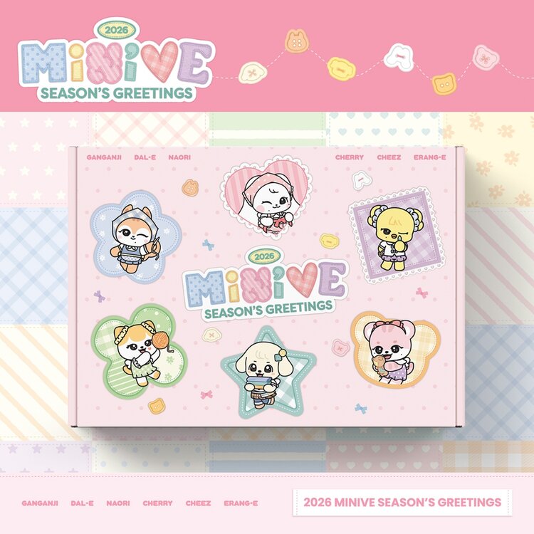 [PREORDER] MINIVE [IVE] (아이브) - 2026 SEASON'S GREETINGS - [DESK CALENDAR] PACKAGE