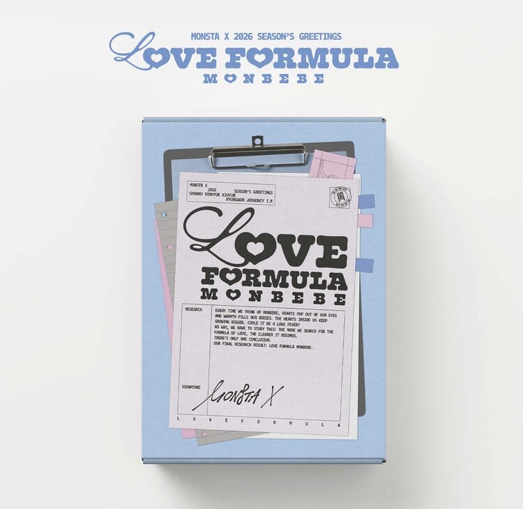 [PREORDER] MONSTA X (몬스타엑스) - 2026 SEASON'S GREETINGS - [DESK CALENDAR] PACKAGE