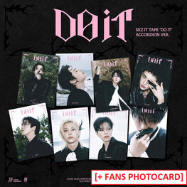 STRAY KIDS (스트레이 키즈) - SKZ IT TAPE "DO IT" - [ACCORDION VER.] - SPECIAL ALBUM + [JYP FANS PHOTOCARD]