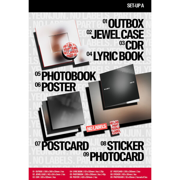 YEONJUN (연준) [TXT] - NO LABELS PART 01 - 1ST MINI ALBUM