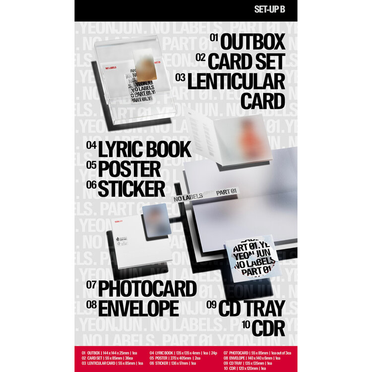 YEONJUN (연준) [TXT] - NO LABELS PART 01 - 1ST MINI ALBUM