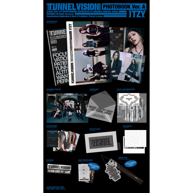 ITZY (있지) - TUNNEL VISION - [PHOTOBOOK VER.] - 11TH MINI ALBUM