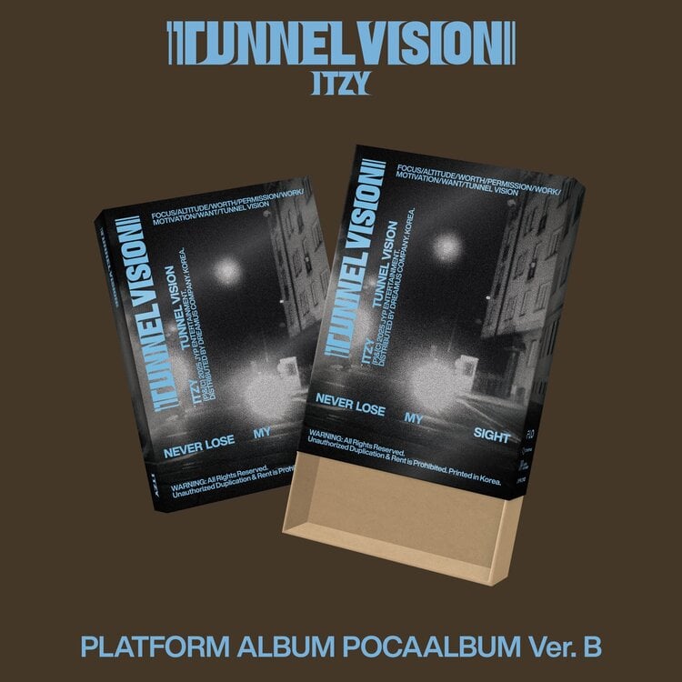 ITZY (있지) - TUNNEL VISION - [POCA ALBUM] - 11TH MINI ALBUM