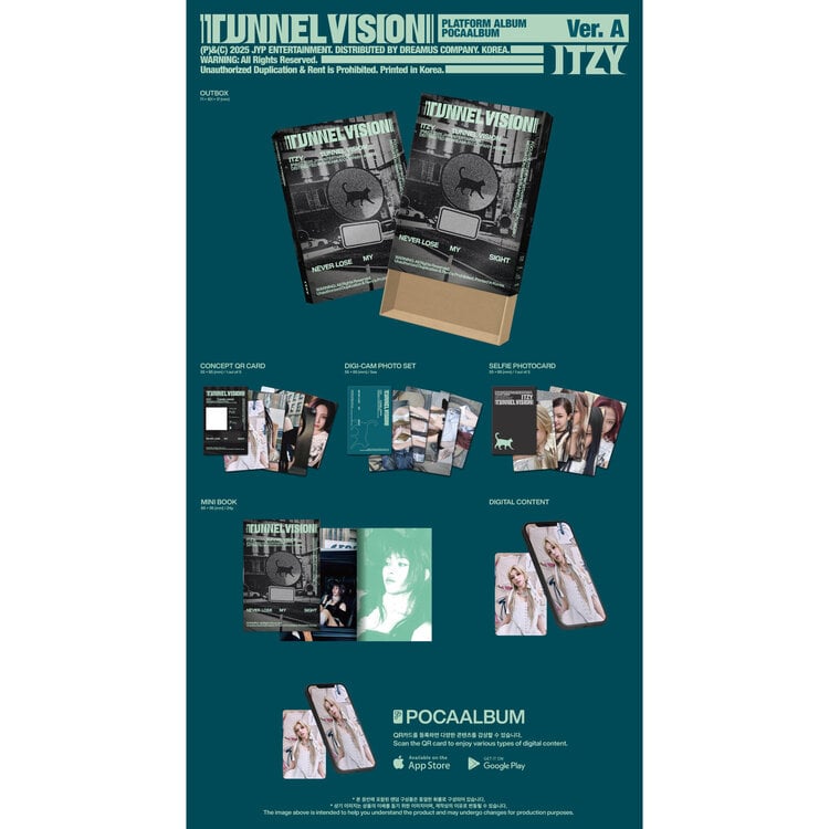 ITZY (있지) - TUNNEL VISION - [POCA ALBUM] - 11TH MINI ALBUM
