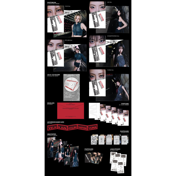 ITZY (있지) - TUNNEL VISION - [MEMBER VER.] - 11TH MINI ALBUM