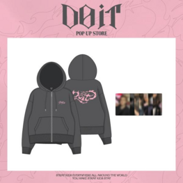 STRAY KIDS (스트레이 키즈) - SKZOO ZIP-UP HOODIE + PHOTOCARD SET - ["DO IT" POP-UP STORE] MD