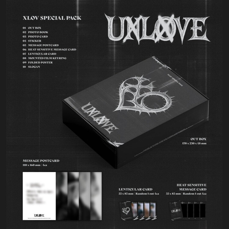 XLOV (엑스러브) - [UXLXVE] - SPECIAL PACK