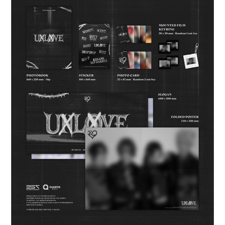XLOV (엑스러브) - [UXLXVE] - SPECIAL PACK