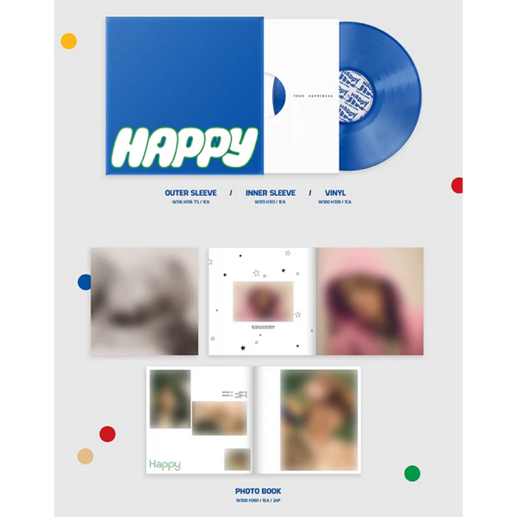 JIN (김석진) [BTS] - HAPPY - SOLO ALBUM (LP)