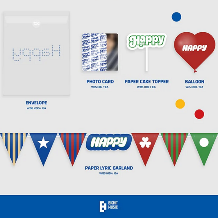 JIN (김석진) [BTS] - HAPPY - SOLO ALBUM (LP)