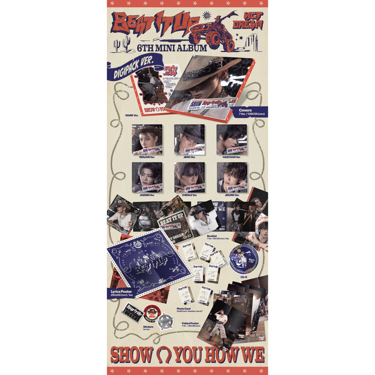 NCT DREAM (엔시티 드림) - BEAT IT UP - [DIGIPACK VER.] - 6TH MINI ALBUM