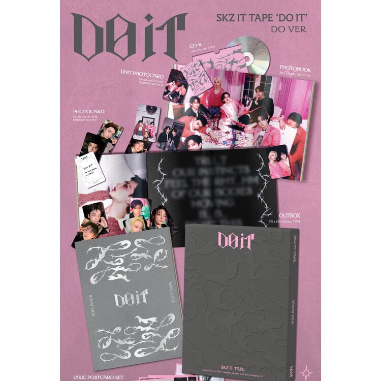 STRAY KIDS (스트레이 키즈) - SKZ IT TAPE "DO IT" - [LIMITED / "DO" VER.] - SPECIAL ALBUM
