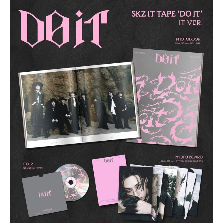 STRAY KIDS (스트레이 키즈) - SKZ IT TAPE "DO IT" - ["IT" VER.] - SPECIAL ALBUM