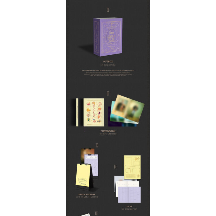 [PREORDER] SEVENTEEN (세븐틴) -  2026 SEASON'S GREETINGS [ONCE UPON A FABLE] [DESK CALENDAR] PACKAGE