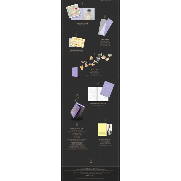 [PREORDER] SEVENTEEN (세븐틴) -  2026 SEASON'S GREETINGS [ONCE UPON A FABLE] [DESK CALENDAR] PACKAGE