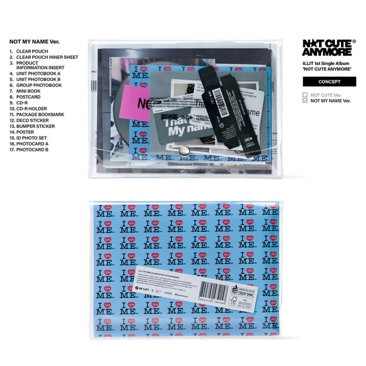 ILLIT (아일릿) - NOT CUTE ANYMORE -  1ST SINGLE ALBUM