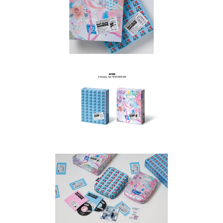 ILLIT (아일릿) - NOT CUTE ANYMORE - [ILLIT X ASHLEY WILLIAMS POUCH VER.] -  1ST SINGLE ALBUM