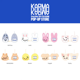 STRAY KIDS (스트레이 키즈) - KARMA [POP-UP] SKZOO NAME TAG - OFFICIAL MD