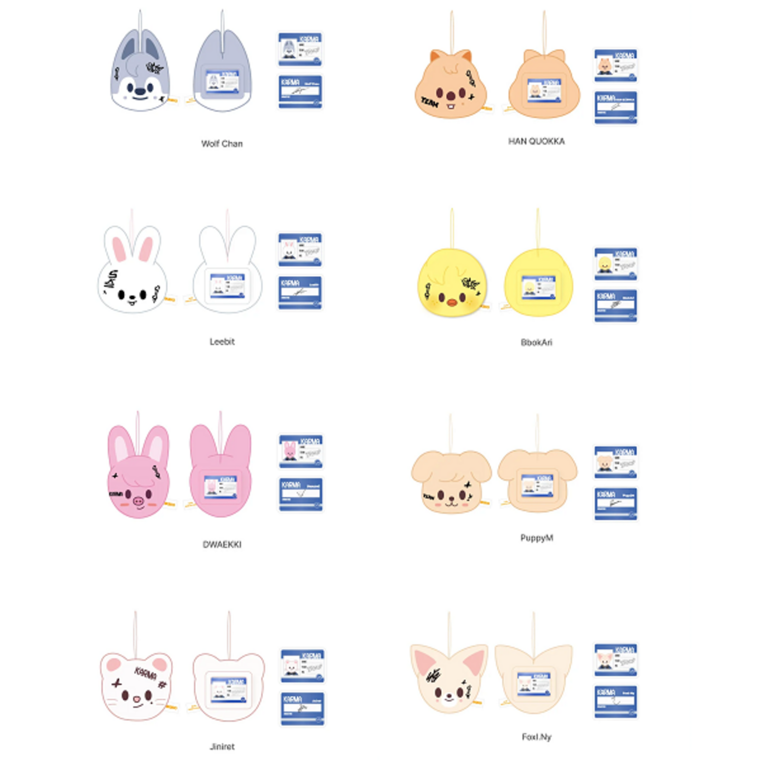 STRAY KIDS (스트레이 키즈) - KARMA [POP-UP] SKZOO NAME TAG