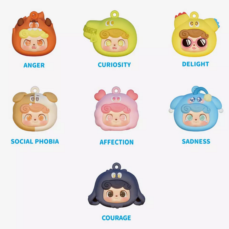 JOTOYS - QKID [EMOTIONAL MONSTERS SERIES] - EARPHONE BAG BLINDBOX