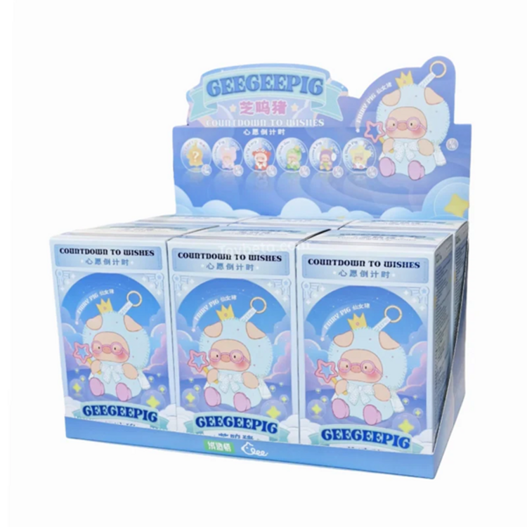 RONGCREATOR - GEEGEEPIG [COUNTDOWN TO WISHES] - KEYCHAIN PLUSH BLINDBOX