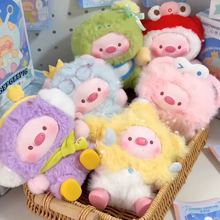 RONGCREATOR - GEEGEEPIG [COUNTDOWN TO WISHES] - KEYCHAIN PLUSH BLINDBOX