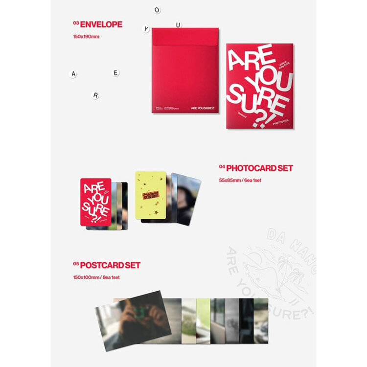 [PREORDER] JIMIN X JUNGKOOK [BTS] - "ARE YOU SURE?! SEASON 2" - [PHOTOBOOK + DIGITAL CODE SET] PACKAGE