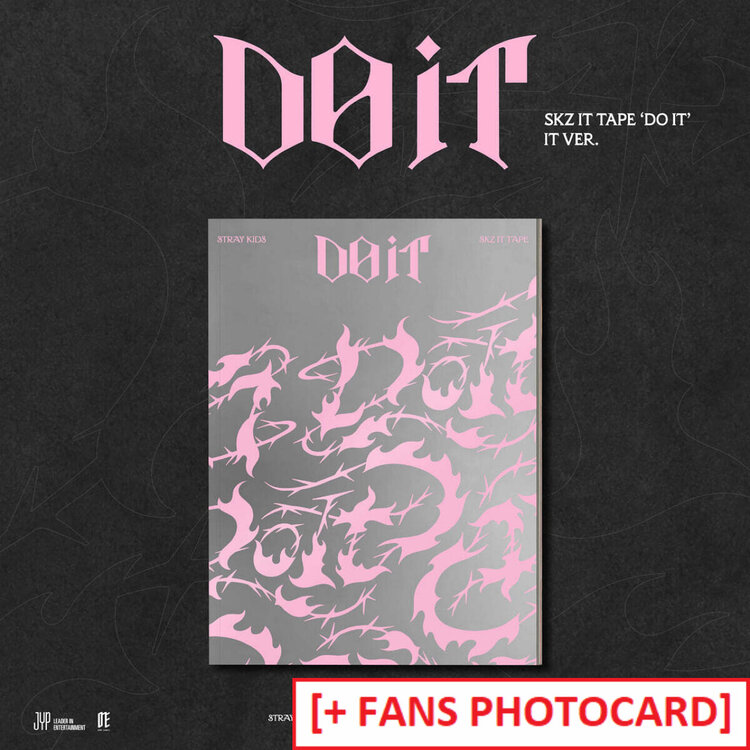 STRAY KIDS (스트레이 키즈) - SKZ IT TAPE "DO IT" - ["IT" VER.] - SPECIAL ALBUM + [JYP FANS PHOTOCARD]