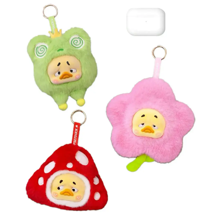 RONGCREATOR - UPSETDUCK [FABLE REBELS DUCK] - PLUSH EARPHONE CASE BLINDBOX