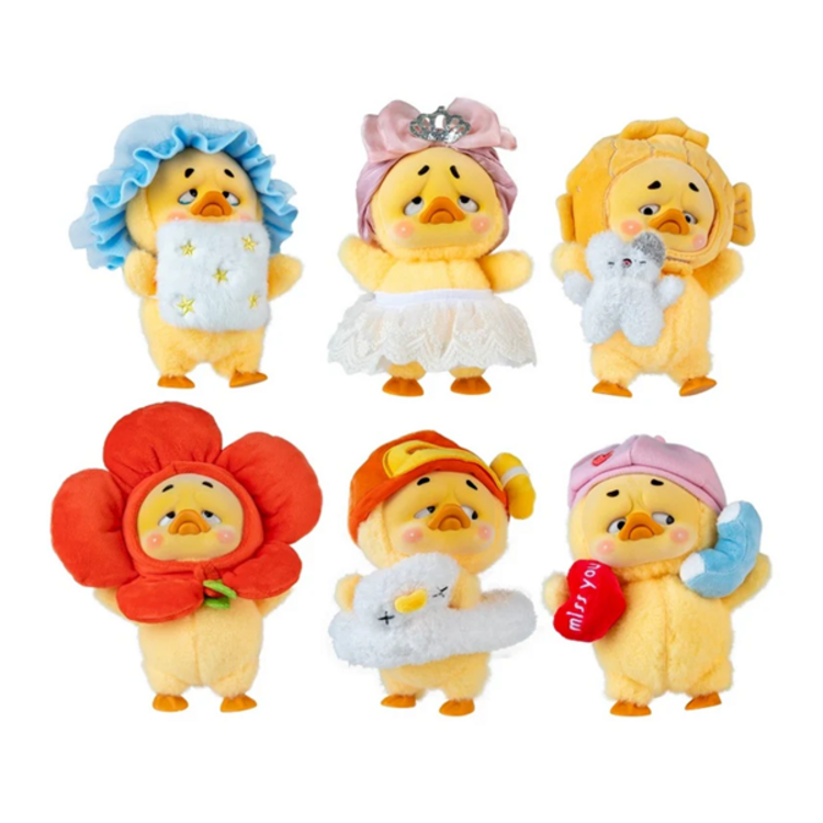RONGCREATOR - UPSETDUCK [ACT CUTE DUCK] - PLUSH TOY KEYCHAIN BLINDBOX