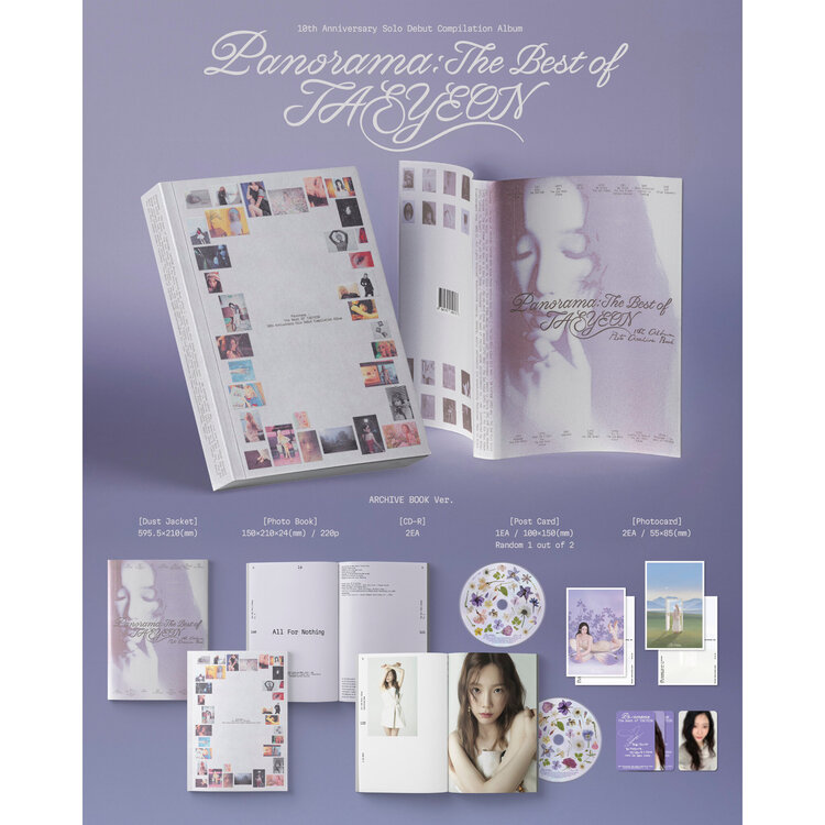 TAEYEON (태연) - PANORAMA : THE BEST OF TAEYEON - [ARCHIVE BOOK VER.]
