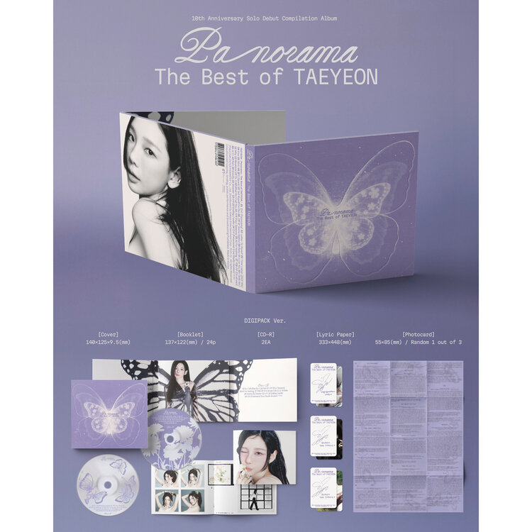 TAEYEON (태연) - PANORAMA : THE BEST OF TAEYEON - [DIGIPACK VER.]