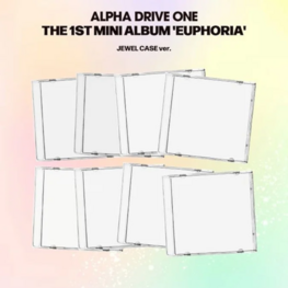 [PREORDER] ALPHA DRIVE ONE (알파드라이브원) - EUPHORIA - [JEWEL CASE] - 1ST MINI ALBUM
