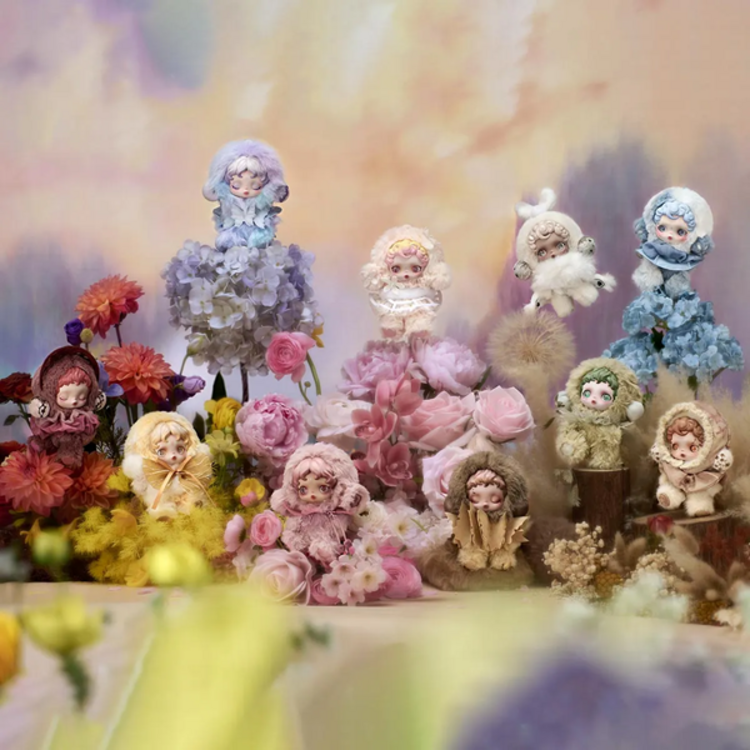 POP MART POP MART - SKULLPANDA  [L'IMPRESSIONNISME SERIES] - BLINDBOX PLUSH KEYCHAIN