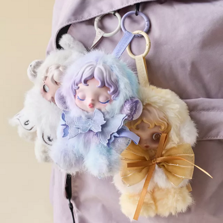 POP MART POP MART - SKULLPANDA  [L'IMPRESSIONNISME SERIES] - BLINDBOX PLUSH KEYCHAIN