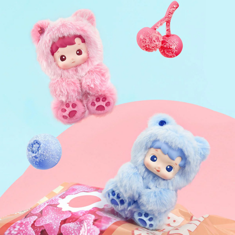 POP MART POP MART - HACIPUPU [GUMMY BEAR SERIES] - PLUSH PENDANT BLINDBOX
