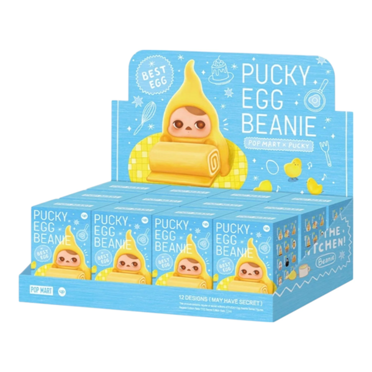 POP MART POP MART - PUCKY [EGG BEANIE SERIES] - BLINDBOX MINI FIGURE