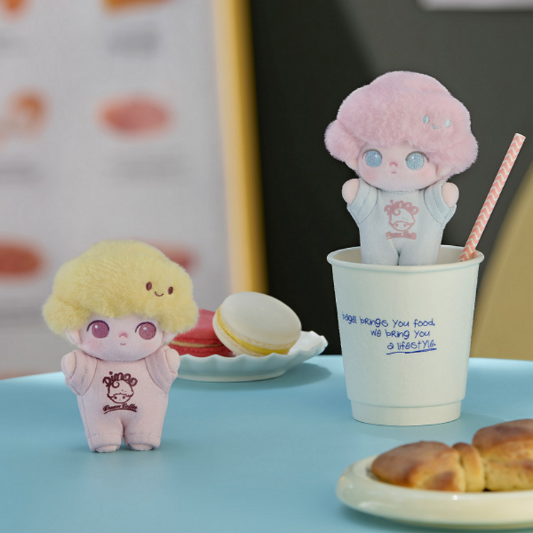 POP MART POP MART - DIMOO [CRUSH ON COFFEE SERIES] - PLUSH KEYCHAIN BLINDBOX