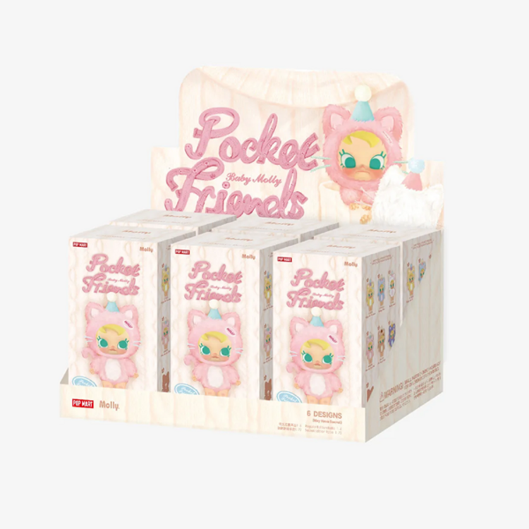 POP MART POP MART - BABY MOLLY [POCKET FRIENDS SERIES] - PLUSH PENDANT BLINDBOX