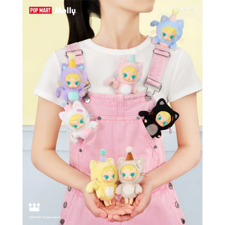 POP MART POP MART - BABY MOLLY [POCKET FRIENDS SERIES] - PLUSH PENDANT BLINDBOX
